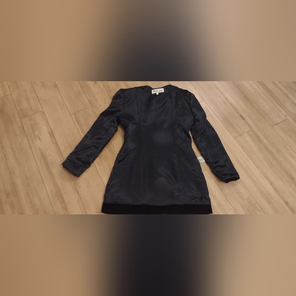 Vintage Canadian designer Wayne Clark Velvet Suit size 4 - Picture 9 of 10